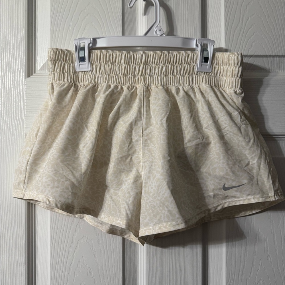 Nike Women's Athletic Shorts in Cream